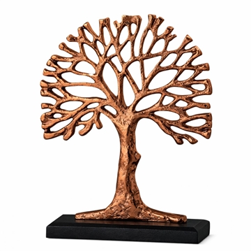 Kobber bryllupsgave med navn